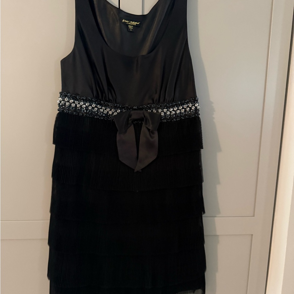 Betsey Johnson Blue Sheath Mini Dress